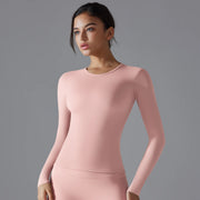 Winter Fitness Running Gym Clothes Workout DryElastic Sports Top