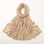 Muslim Hijab Plain Scarf Big Size Headscarf Islamic Turban