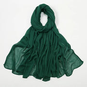 New Arrival  Hijab Women Muslim Scarf Shawls  Big Size Plain Islamic Turban
