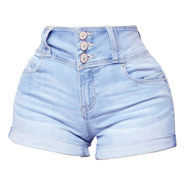Hem Side Split Ripped Jeans Shorts Hot Girls Shorts