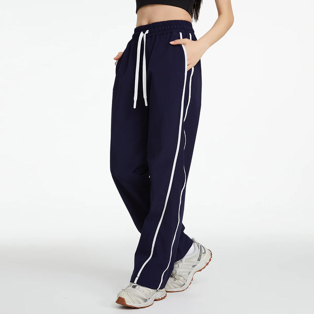 Windproof Outdoor Mountaineering Loose Casual Wide-leg Pants Trousers