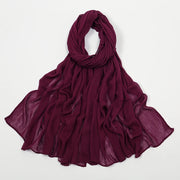 New Arrival  Hijab Women Muslim Scarf Shawls  Big Size Plain Islamic Turban