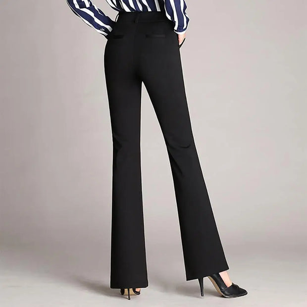 Colors Elastic Formal Long Stretch Office Lady Trouser for Office