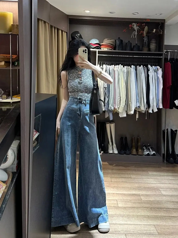 Baggy Jeans Y2k Women's Pants Skinny Jeans Woman High Waist Pants
