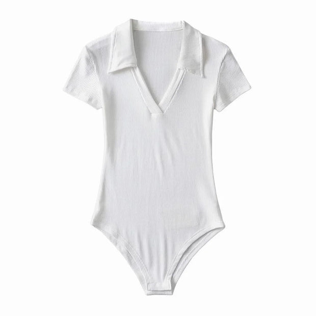 New Women Bodysuit Lingerie Sleepwear Short Sleeve Slim Fit Sexy Jumpsuit