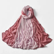 Premium Gradient Rayon Modal Hijabs Cotton Hijab Scarf islamic Turban