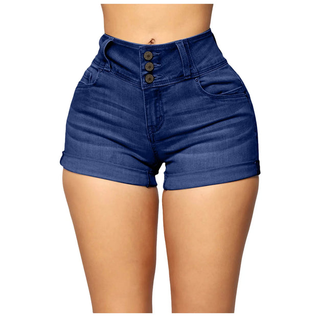 Hem Side Split Ripped Jeans Shorts Hot Girls Shorts