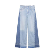 Wide Leg Jeans Pants Woman High Waist Denim Pants Women Casual Trousers