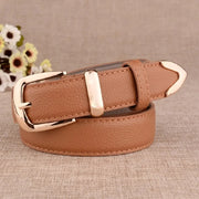 Fashion High Quality Trouser Belts Solid Vintage Pin Buckle Ladies