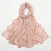 New Arrival  Hijab Women Muslim Scarf Shawls  Big Size Plain Islamic Turban