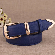Fashion High Quality Trouser Belts Solid Vintage Pin Buckle Ladies