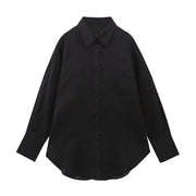 Long Sleeve Button Up Blouse Blusas Tops