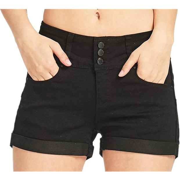 Hot Pants Summer Casual Waistband Fashion Short Blue Jeans