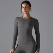 Winter Fitness Running Gym Clothes Workout DryElastic Sports Top