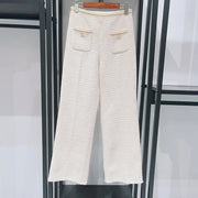 Short jackets slim-fitting elegant trousers