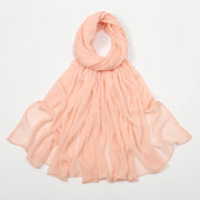 New Arrival  Hijab Women Muslim Scarf Shawls  Big Size Plain Islamic Turban