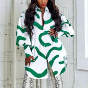 Full Sleeve High Street Wear Vestidos Robe