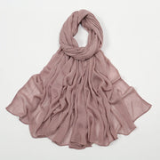 New Arrival  Hijab Women Muslim Scarf Shawls  Big Size Plain Islamic Turban