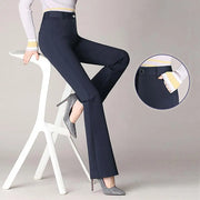 Colors Elastic Formal Long Stretch Office Lady Trouser for Office