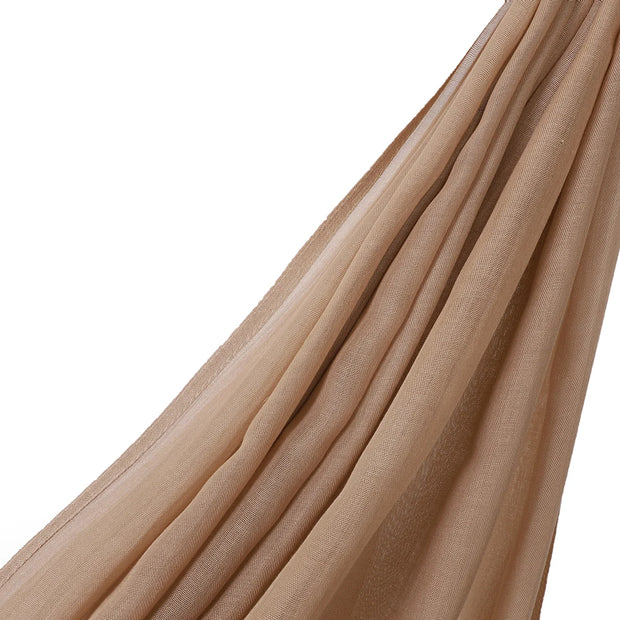 Muslim Hijabs Plain Shawls Soft Viscose Rayon Headscarf Islamic Turban
