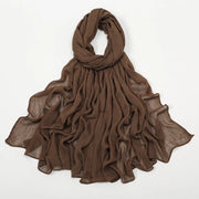 New Arrival  Hijab Women Muslim Scarf Shawls  Big Size Plain Islamic Turban
