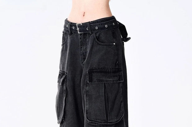 Oversize Denim Trousers Y2k 90s Vintage 2000s  Jean Pants Trashy Clothes