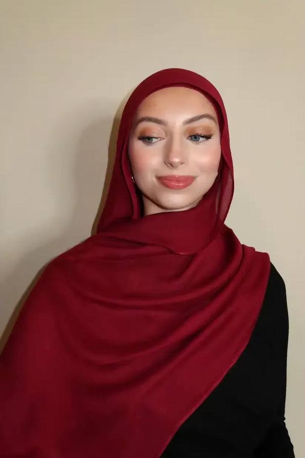 Premium Gradient Rayon Modal Hijabs Cotton Hijab Scarf islamic Turban