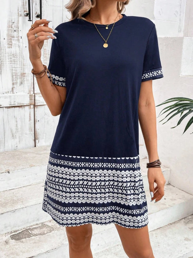 Geometric Print Spring Summer Music Festival Casual Fashion Ladies