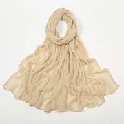 New Arrival  Hijab Women Muslim Scarf Shawls  Big Size Plain Islamic Turban