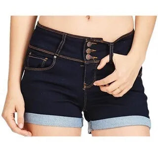 Hot Pants Summer Casual Waistband Fashion Short Blue Jeans