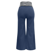 Daily Classic Solid Causal High Waist Wide Leg Pants