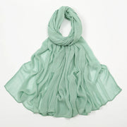 New Arrival  Hijab Women Muslim Scarf Shawls  Big Size Plain Islamic Turban