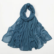 New Arrival  Hijab Women Muslim Scarf Shawls  Big Size Plain Islamic Turban