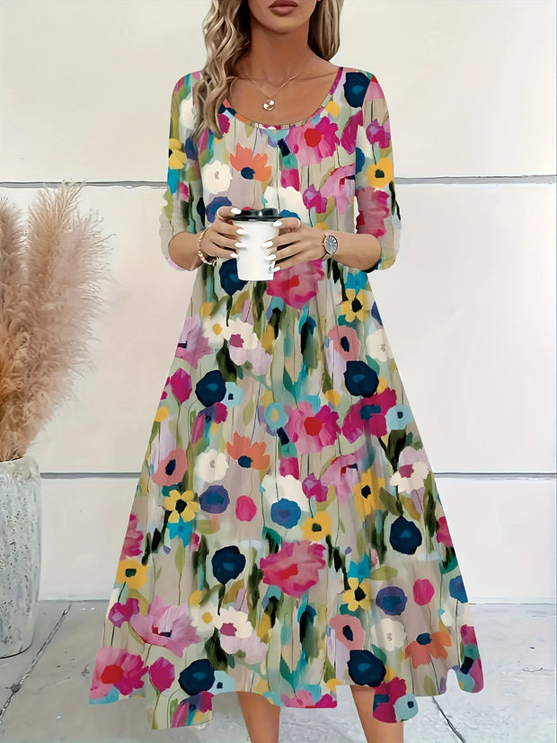 Elegant Women Dress Loose Casual Dress Women Dress New Temperament