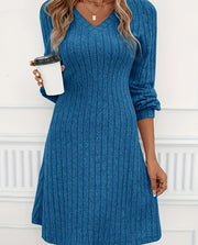 Casual Dress Women Printed Dress New Temperament