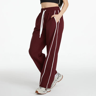 Windproof Outdoor Mountaineering Loose Casual Wide-leg Pants Trousers