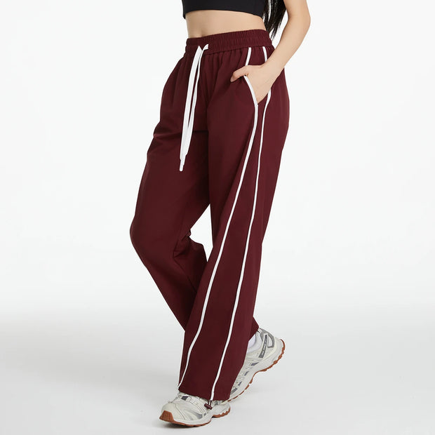 Windproof Outdoor Mountaineering Loose Casual Wide-leg Pants Trousers