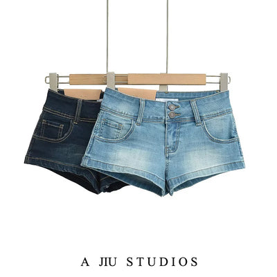 Vintage Versatile Slimming Leg Lengthening Hot Pants