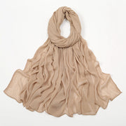 New Arrival  Hijab Women Muslim Scarf Shawls  Big Size Plain Islamic Turban