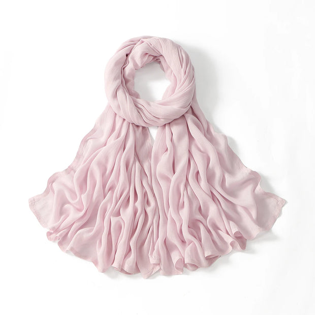 Muslim Hijab Plain Scarf Big Size Headscarf Islamic Turban
