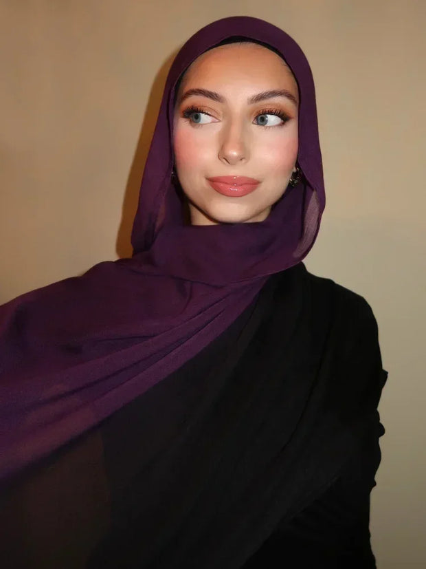 Premium Gradient Rayon Modal Hijabs Cotton Hijab Scarf islamic Turban