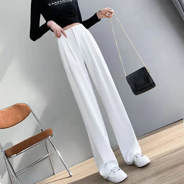 Tailoring with Pockets Solid Work Zipper All Medium Comfortable Stretch