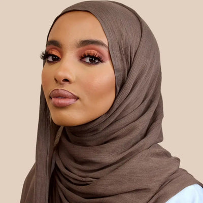 New Arrival  Hijab Women Muslim Scarf Shawls  Big Size Plain Islamic Turban