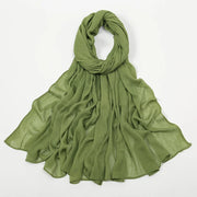 New Arrival  Hijab Women Muslim Scarf Shawls  Big Size Plain Islamic Turban