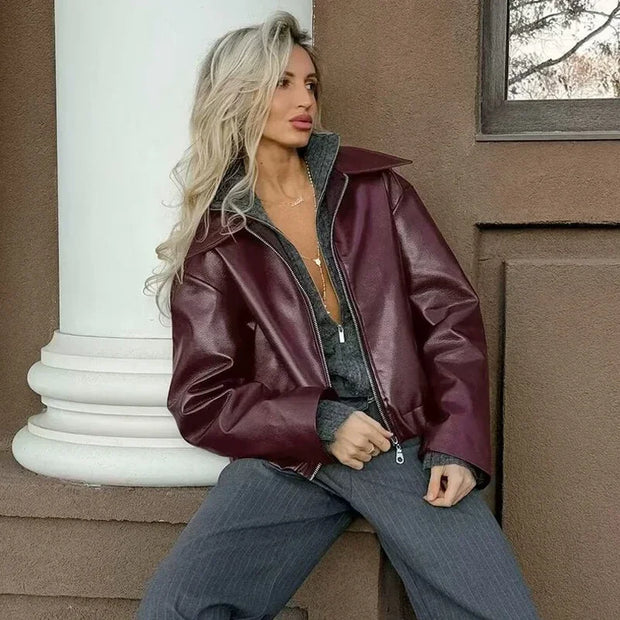 Winter Jackets Woman Ruched Demi-season Jacket for Women Coats