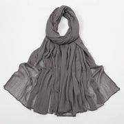 New Arrival  Hijab Women Muslim Scarf Shawls  Big Size Plain Islamic Turban