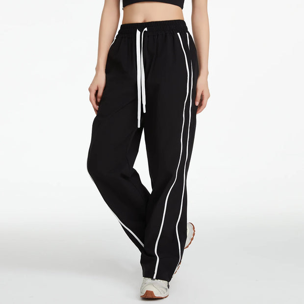 Windproof Outdoor Mountaineering Loose Casual Wide-leg Pants Trousers
