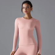 Winter Fitness Running Gym Clothes Workout DryElastic Sports Top