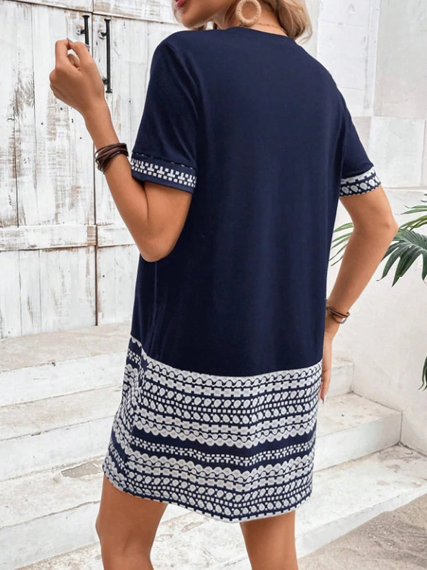 Geometric Print Spring Summer Music Festival Casual Fashion Ladies