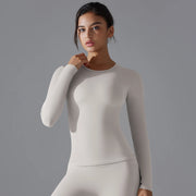 Winter Fitness Running Gym Clothes Workout DryElastic Sports Top